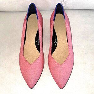 Rothy's The High Point Tulip Pink Heels Size 10
